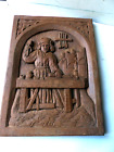 Ancien panneau Reproduction Artisanal Sculpture  Menuisier