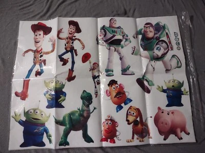 Toy Story 2  (13) Piece Wall Decals New Woody Jessie Buzz Aliens & More Kids  - Image 1 of 4
