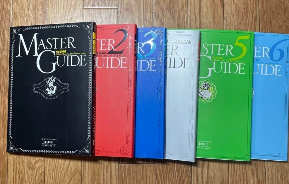 Yu-Gi-Oh Official Card Game Duel Monsters Master Guide Book Vol.1～6 set - Image 1 of 1