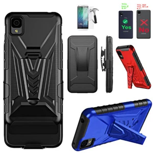 Funda de teléfono para funda Cricket ION Z soporte incorporado - Imagen 1 de 11