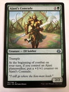 MTG Aether Revolt Ajani’s Comrade 187/184 NM - Picture 1 of 2