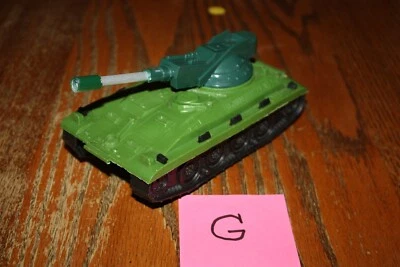 Vintage MPC Army T-92 Swivel-Turret Tank with Black Tracks G - Andy Gard, Marx - Image 1 of 4