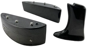 Kit espaciador elevador elevador de ala trasera fibra de carbono para alerón OE 2007+ GT-R R35 VR38 - Imagen 1 de 4
