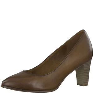 NEU Tamaris Leder Pumps Cognac 22422 Cognac - Bild 1 von 3