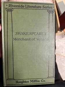Riverside Literature Series: Shakespeare's Merchant of Venice 1911 HC Antique  - Picture 1 of 4