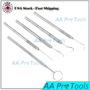 ZAHNPICK & SPIEGEL EXPLORER SKULPTUR INSTRUMENTE ORALZAHN ZÄHNE PR-0047 - Bild 1 von 3