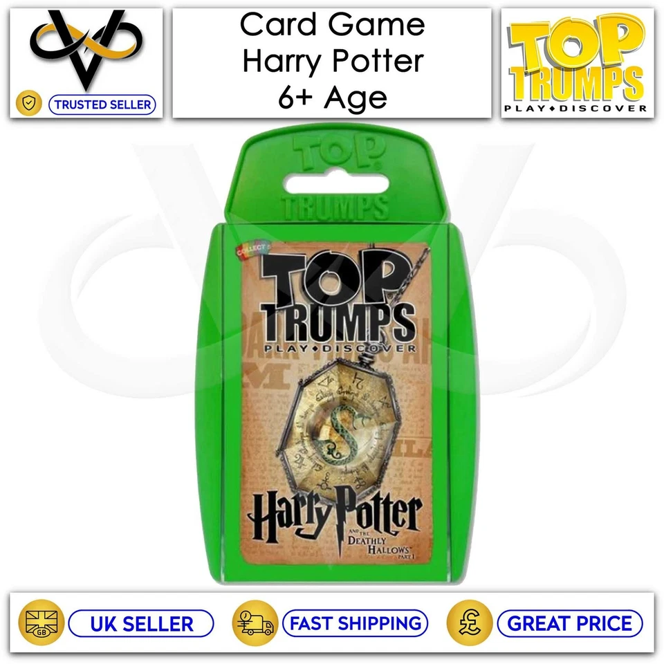 Top Trumps Card Game Play & Discover Harry Potter: Deathly Hallows Part 1 - Image 1 of 1