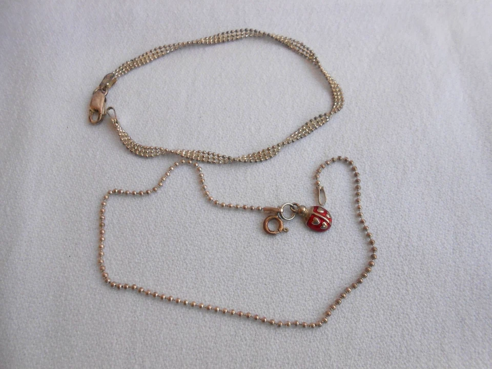 lotto 2 CAVIGLIERE O BRACCIALE in Argento 925 - Immagine 1 di 4