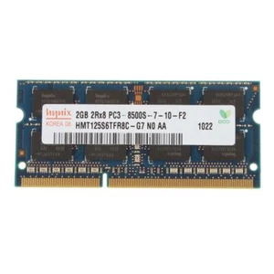2GB For Hynix Laptop memory DDR3 PC3-8500S 1066MHZ SODIMM  RAM SO-DIMM - Picture 1 of 13