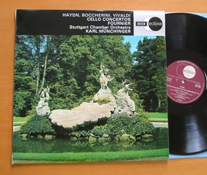 ECS 548 Haydn Boccherini Vivaldi Cello Concertos Fournier Munchinger NM Decca LP - Picture 1 of 5