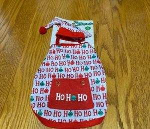 Merry & Brite Dog- Ginie Pig-Cat Ho Ho Night Cap & Pajams Size Small New - Picture 1 of 4