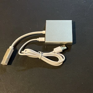 2-Port Multi Monitor Adapter Splitter - DisplayPort 1.2 MST Hub - USB - Afbeelding 1 van 5