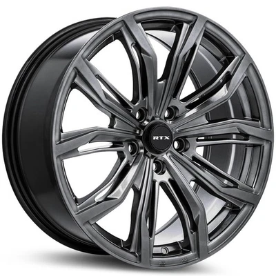 New Wheel for 2005-2010 Pontiac Vibe 5Lug 18inch 25D2 Alloy Rim Black 5x114.3 - Image 1 of 4