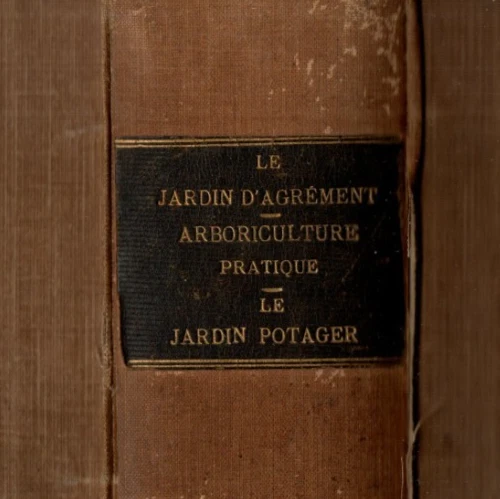 Reliure de 3 ouvrages sur le jardin et l'arboriculture TRONCET Larousse v. 1900 - Photo 1/4