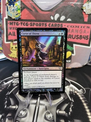 Curse of Thirst MTG Dark Ascension FOIL MP MAGIC THE GATHERING #57 - Image 1 of 4