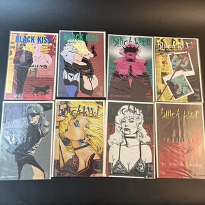 Mature Comic Lot: Black Kiss Ironwood 5-12 Wt Drms Euros Eurotica Heavy Metal - Picture 1 of 13