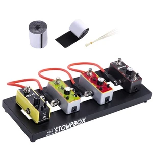 14" Mini Pedal Board Guitar Effects Pedals Compact Small Pedalboard with Moun... - Picture 1 of 8