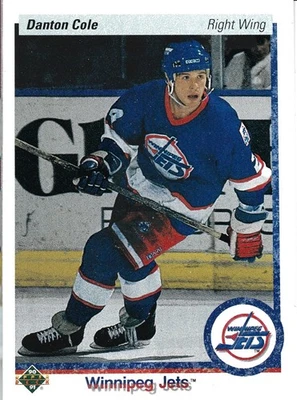 1990-91 Upper Deck - Danton Cole #517 (RC) - Image 1 of 2