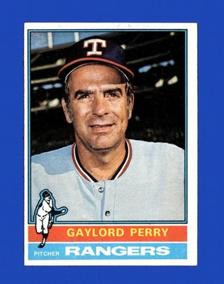 1976 Topps Set-Break #55 Gaylord Perry como nuevo *GMCARDS* Foto 1 de 2