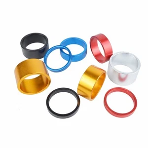 Aluminum Alloy 4Pcs/set Bike Headset Spacer for 28 6mm Front Fork Stem - Imagen 1 de 29