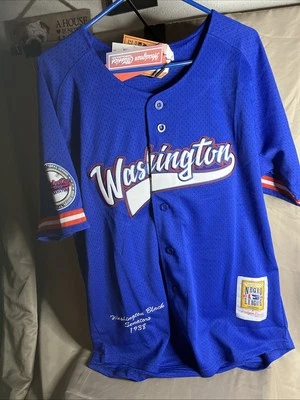 CAMISETA Washington Black Senators Liga Negra Nueva con Etiquetas Talla Grande Foto 1 de 4