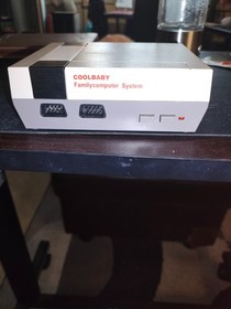 Coolbaby Family Computer System Video Game Console W/ Two Tested Works  Mo RS-41