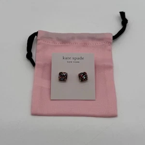 Aretes cuadrados Kate Spade New York, varios brillo/oro - nuevos con etiqueta - Imagen 1 de 5