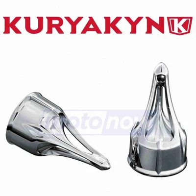 Kuryakyn Roman Axle Caps for 2010-2011 Harley Davidson FLHXXX Street Glide hg - Image 1 of 4