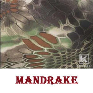 KRYDEX Camouflage Sticker Tactical Camo Elastic Cloth DIY Tape Decal Mandrake - Picture 1 of 11