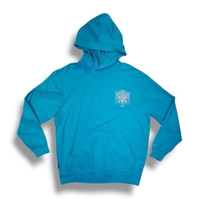 Sudadera con capucha azul bordada vintage Y2K Sean John Hip Hop Streetwear para hombre talla XL Foto 1 de 4