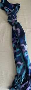 NWT GIRLS OLD NAVY FLEECE SCARF-ONE SIZE-MULTICOLOR HEARTS - Picture 1 of 1