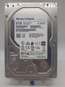 * SAS * WD HUS726T6TAL4204 6TB 12GB Drive Server 0B35914 100% HC310 4KN Format - Picture 1 of 3