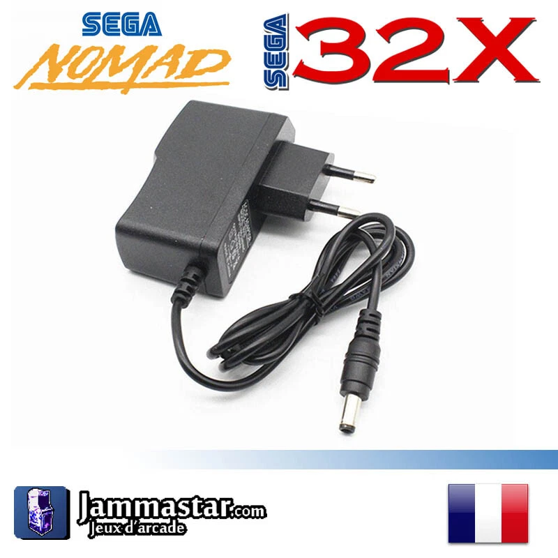 Alimentation console Sega 32X - Nomad - Genesis 2 & 3 - Adaptateur Power Supply