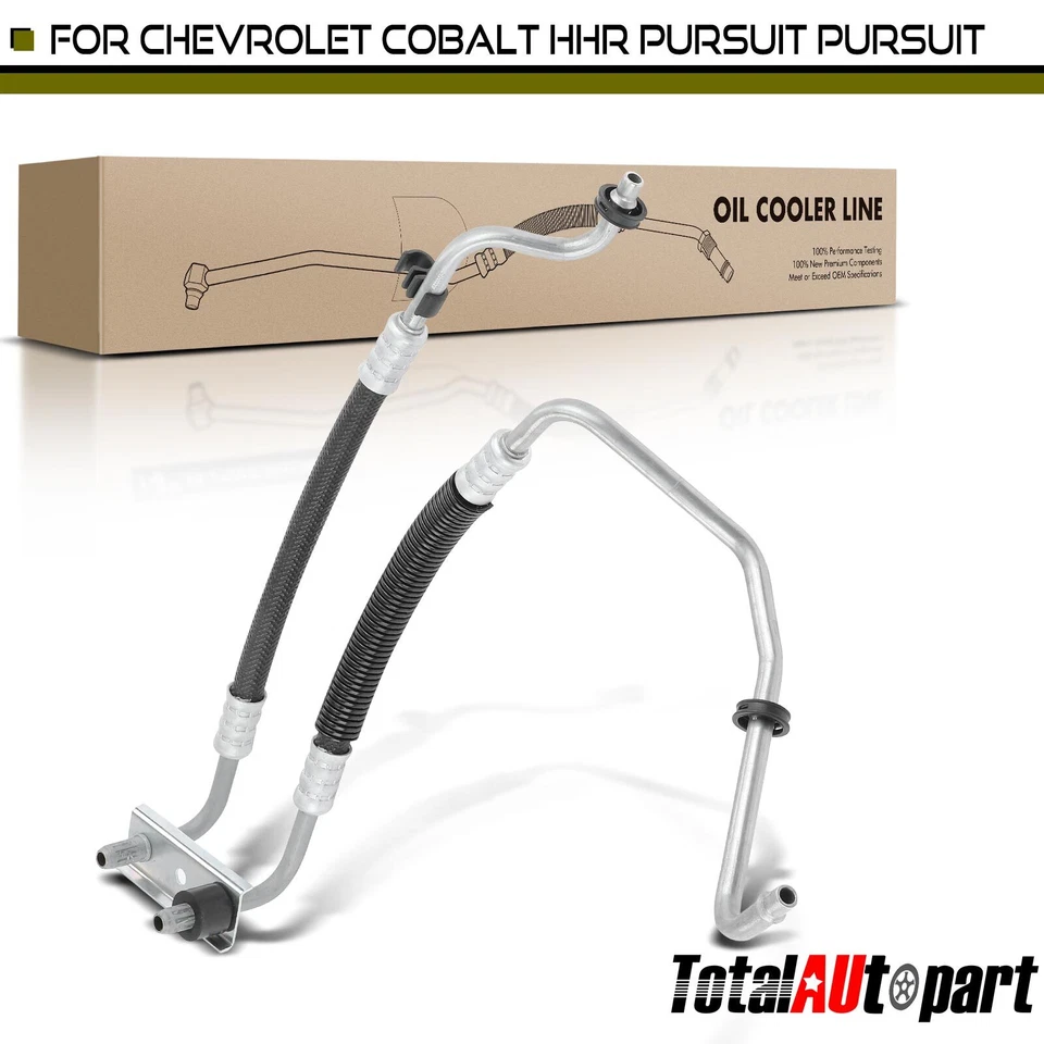 Línea de enfriador de aceite de transmisión para Chevrolet Cobalt 05-10 HHR Pontiac G5 Pursuit Foto 1 de 4