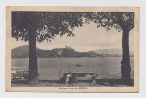 PI NO 03 Angera vista da Arona cattedrale viaggiata 1930 - Picture 1 of 1
