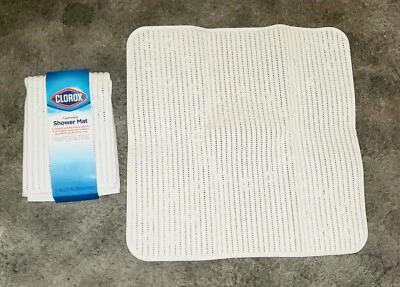 2 Nuevas Alfombrillas de Ducha Acolchadas Clorox Antideslizantes Extra Gruesas Lavables a Máquina... Foto 1 de 4
