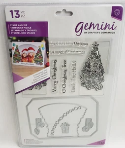 Sello y troquel de árbol de Navidad Gemini by Crafter's Companion O' 13 piezas - Imagen 1 de 2