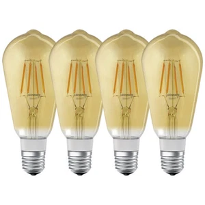 4 x LED Filament Smart+ Edison ST64 5,5W E27 Gold extra warm Dimmbar Bluetooth - Bild 1 von 6