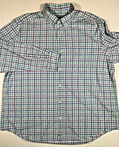 Vineyard Vines Shirt Slim Fit Murray Mens XL Easter Checkered Long Sleeve Shirt - Picture 1 of 5