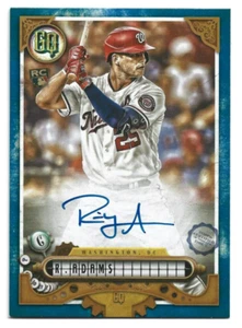 2022 Topps Gypsy Queen Indigo #RA Riley Adams Auto RC (Nationals) /150 - Picture 1 of 2