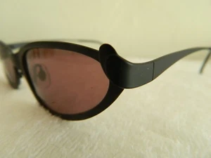 VINTAGE sunglasses, eyeglasses made in Japan Black cute, rockabilly, steampunk - Foto 1 di 2
