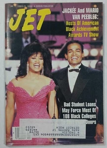 1980's Jackee Van Peebles College Vtg Black Interest Jet Magazine Jan. 11, 1988 - Picture 1 of 2