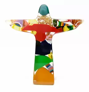 Sobral Brasil Cristo Redentor Pequeño Preterito Perfeito Hecho por Artista Estatua - Imagen 1 de 5