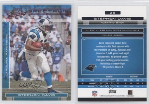 2006 Playoff Absolute Memorabilia Spectrum Red Stephen Davis #26