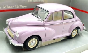 Minichamps 1/18 Scale 150 137001 - Morris Minor Million Edition - Lilac - Picture 1 of 5