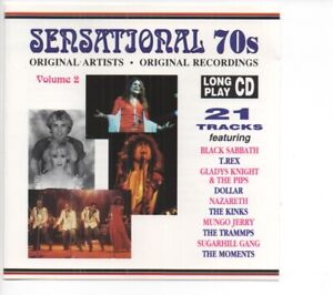 Sensational 70s (CD) 1992 mit u.a. Black Sabbath, Nazareth, Kinks, Mungo Jerry..