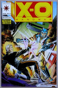 X-O Manowar #3 Vol 1 - Valiant - Ji Shooter - Steve Englehart - Sal Velluto - Imagen 1 de 5