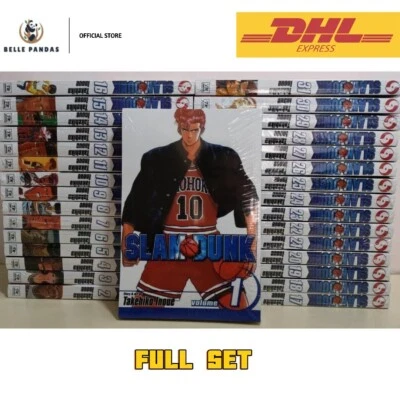 SLAM DUNK Takehiko di Inoue manga fumetto inglese vol 1-31 set + DHL gratuito - Immagine 1 di 4