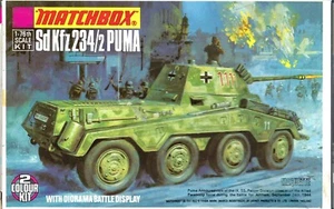 Vintage MIB Matchbox 1/76 German WW2 Sd.Kfz 234/2 PUMA Armored Car - Picture 1 of 20
