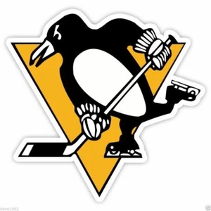 Pittsburgh Penguins #1 NHL Hockey Sport Vinyl Sticker / window, wall, car bumper - Bild 1 von 1